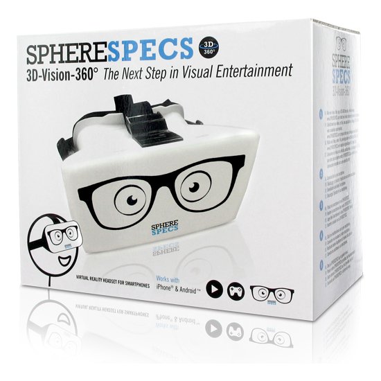 Occhiali per realtà virtuale 3d-360 di Spherespecs