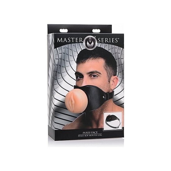 Bavaglio in silicone con vagina