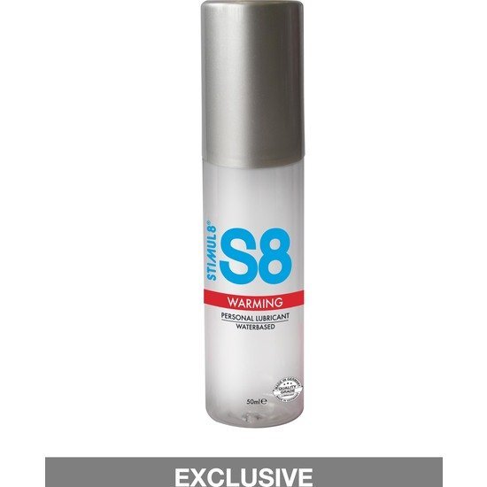 S8 effetto calore lubrificante a base acqua 50ml