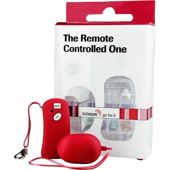 Taboom l&#39;uovo vibrante rosso telecomandato