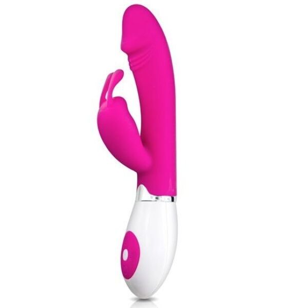 Vibratore rabbit Pretty Love Gena in silicone, con il suo braccio a forma di coniglietto