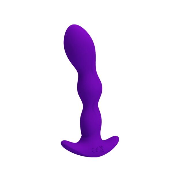 Vibratore anale Pretty Love BI-040068-1 in silicone, con il suo manico