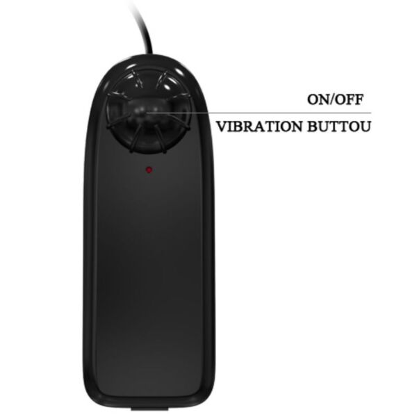 Vibratore realistico Baile Arbitrariness con ventosa alla base