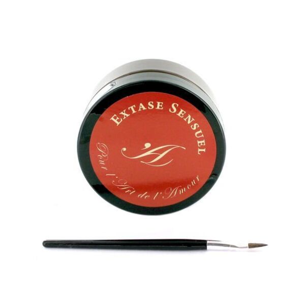 Pittura corporale Extase Sensuel Cioccolato 50 ml con il suo pennello