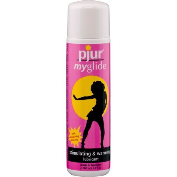 Flacone di lubrificante Pjur My Glide 100 ml con effetto caldo