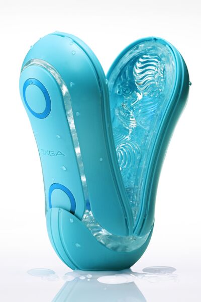 Masturbatore Tenga Flip Orb con il suo tappo inferiore