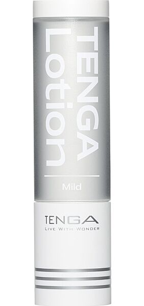 Flacone di lubrificante TENGA Lotion, nelle versioni Light e Mild