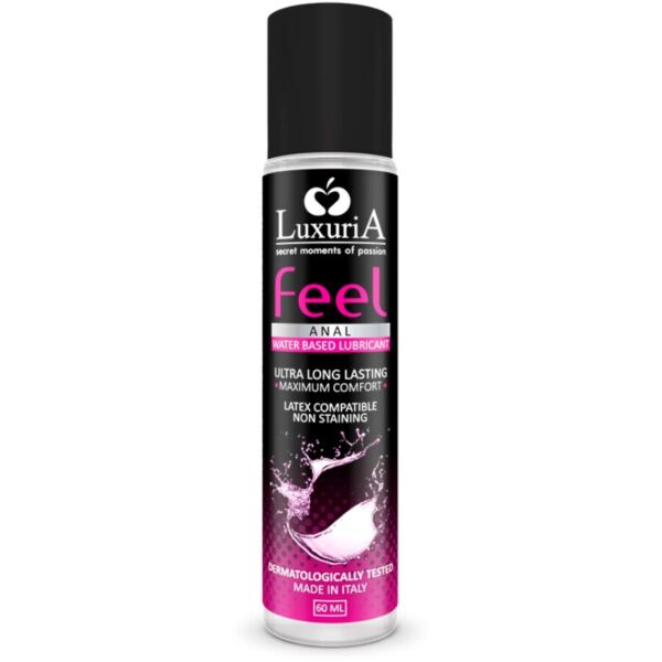 Lubrificante anale a base d'acqua Intimateline Luxuria Feel Anal