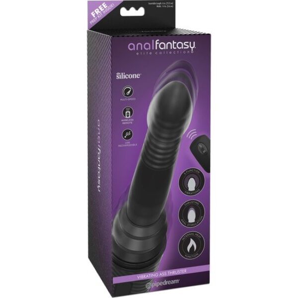 Vibratore anale Anal Fantasy Elite Ass Thruster di Pipedream, con ventosa