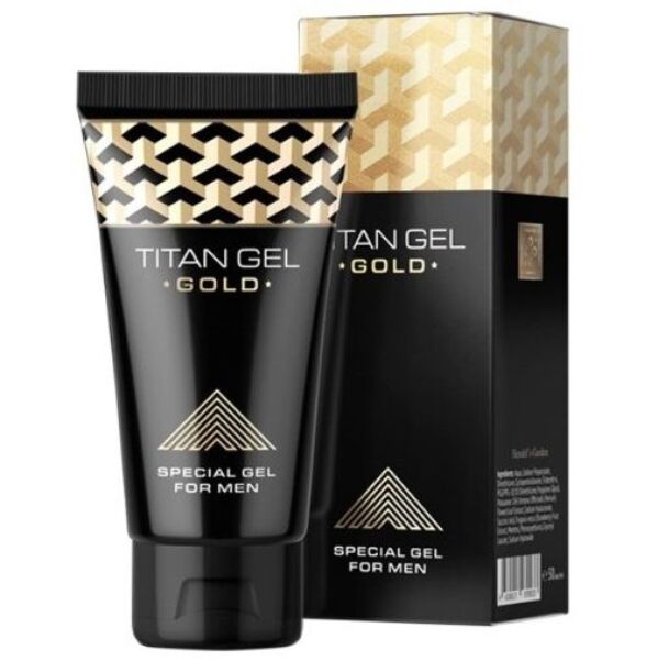 Confezione di Titan Gel Gold da 50 ml
