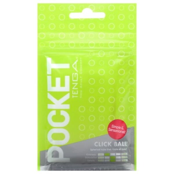 Masturbatore Pocket TENGA Click Ball monouso
