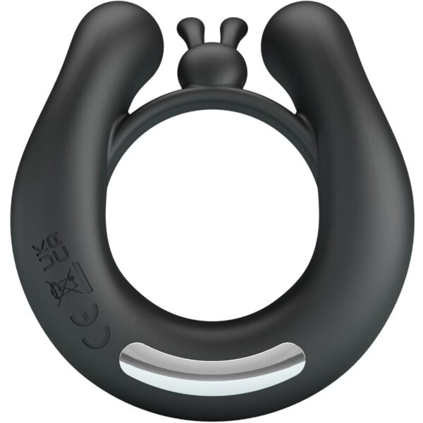 Anello fallico vibrante Pretty Love BI-210324 in silicone