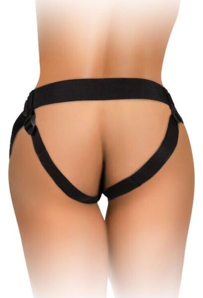 Strap-on King Cock Elite Comfy Body Dock con placca a ventosa e cinghie in nylon