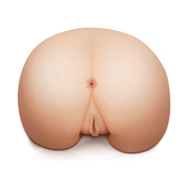 Masturbatore PDX Extreme Bad Girl Vibrating Ass a forma di sedere con ingresso anale e vaginale