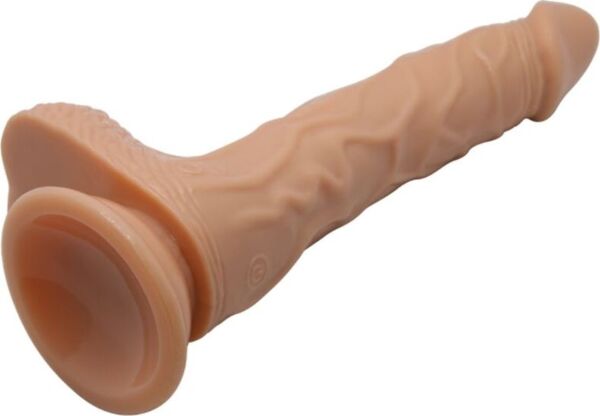 Dildo realistico Baile Beautiful Encounter, di colore marrone chiaro, con ventosa sulla base