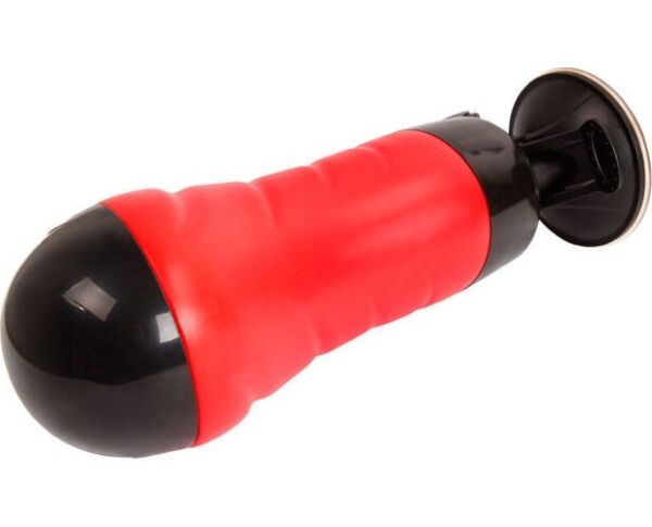 Masturbatore vagina Crazy Bull BM-00900T46S con la sua base a ventosa