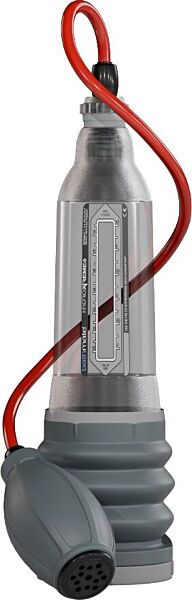 Pompa ad acqua per pene Bathmate Hydroxtreme 6 con i suoi accessori
