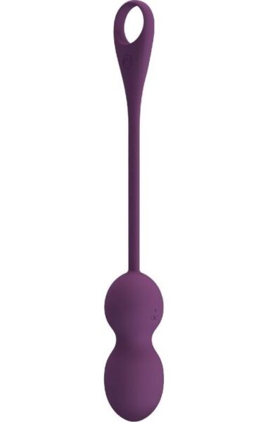 Palline vaginali vibranti Pretty Love BI-210212HP-2 di colore lilla