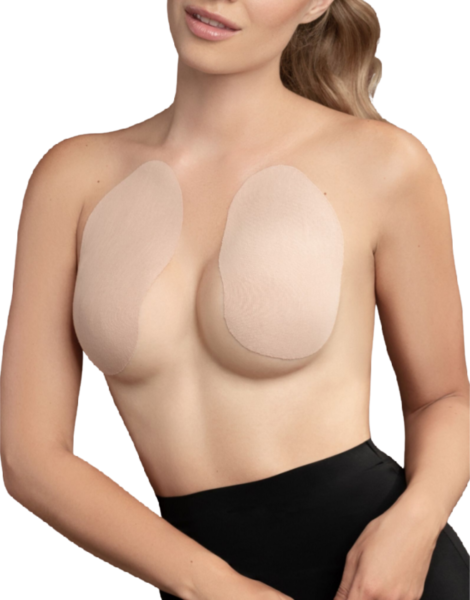 Sollevaseno adesivo Bye Bra Breast Lift Pads, nastri adesivi senza spalline