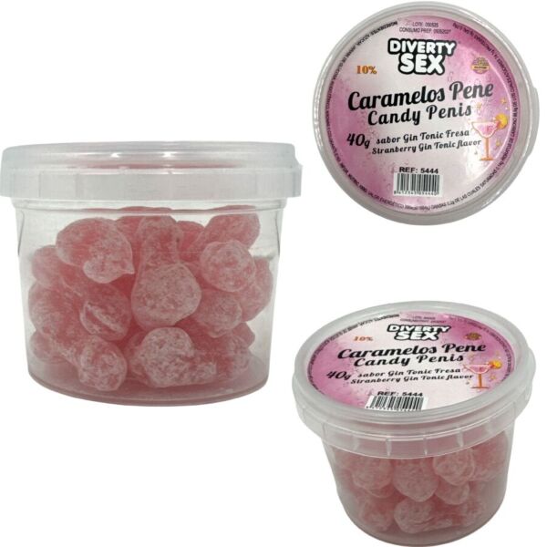 Confezione di Caramelle Diablo Picante a forma di pene