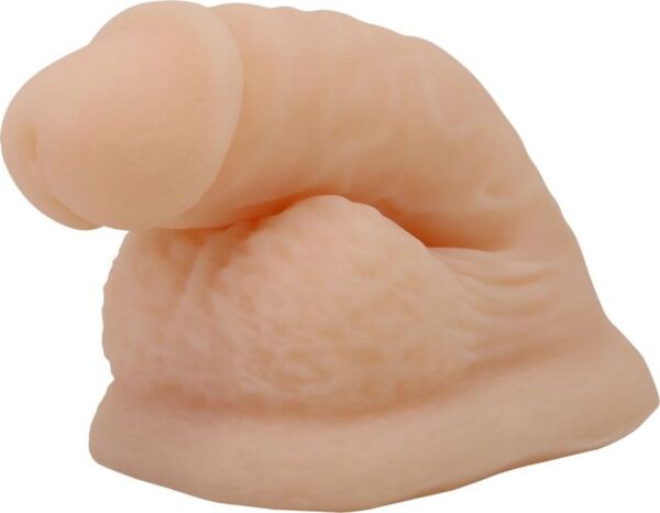 Dildo realistico Pretty Love BW-008135N con testa pronunciata, rilievo venoso e base con ventosa