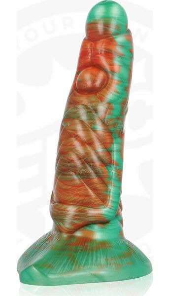 Dildo EPIC Tiryon Destello Verde, di colore verde e dal design fantasy