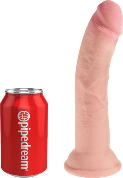 Dildo realistico Pipedream King Cock Plus da 21,6 cm con ventosa sulla base