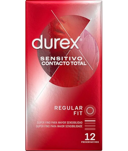 Confezione da 12 preservativi Durex Sensitivo Super Sottile