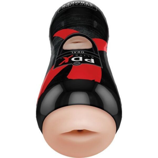 Masturbatore a bocca Pipedream PDX Elite Boca con vibrazione