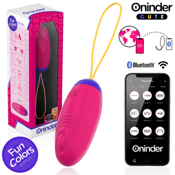 Uovo vibrante ONINDER CUTE in silicone