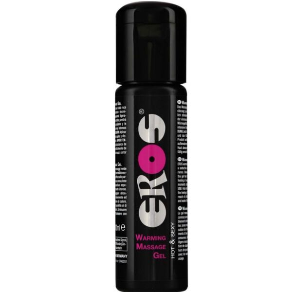 Flacone da 100 ml del gel da massaggio Eros Classic Warming Massage Gel