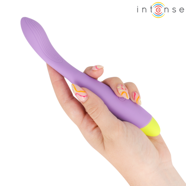 Vibratore per punto G Intense Lucca, flessibile e ricaricabile via USB