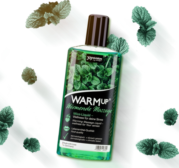 Flacone di gel da massaggio JOYDIVISION WARMup Menta da 150 ml