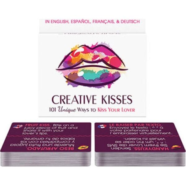 Gioco di carte Kheper Games Creative Kisses con le sue carte dei baci