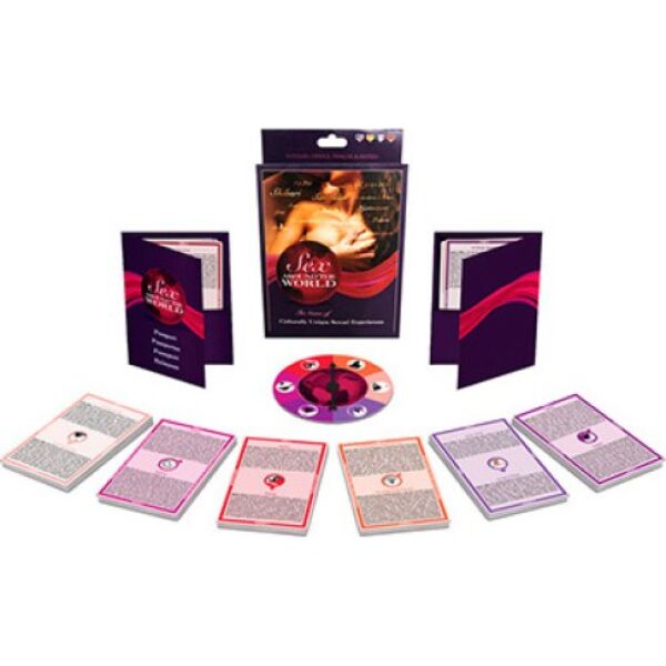 Gioco erotico Kheper Games Sex Around the World con le carte visto, i passaporti e la roulette
