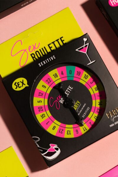 Gioco da tavolo erotico Sexitive Sex Roulette Party Game