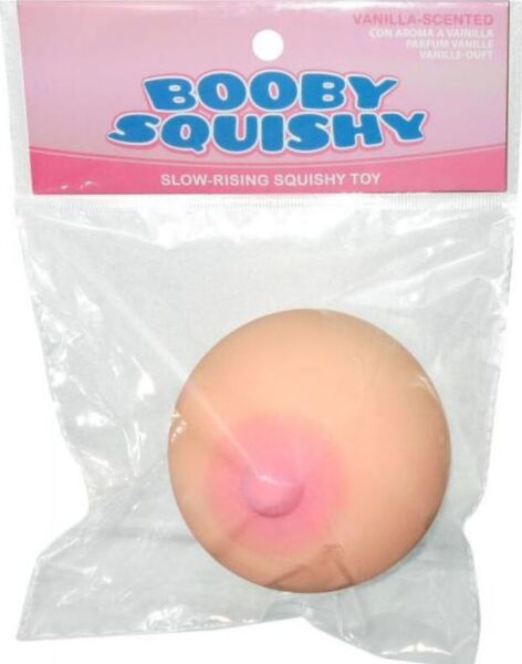 Kheper Games Booby Squishy, seno antistress morbido color carne