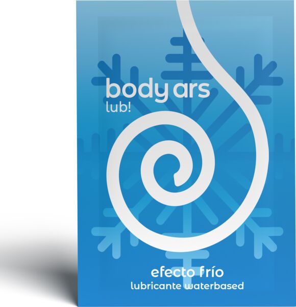 Box da 20 bustine monodose del lubrificante Body Ars Effetto Freddo