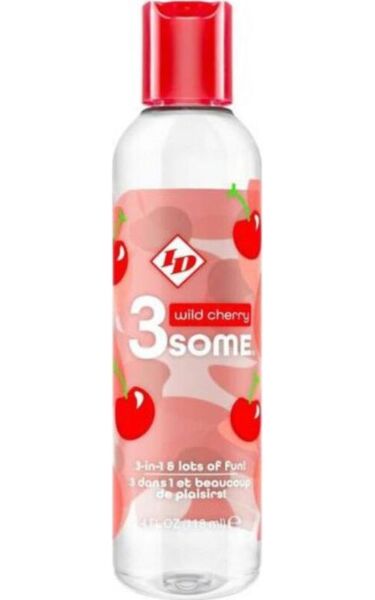 Lubrificante aromatizzato ID 3some 4 fl oz