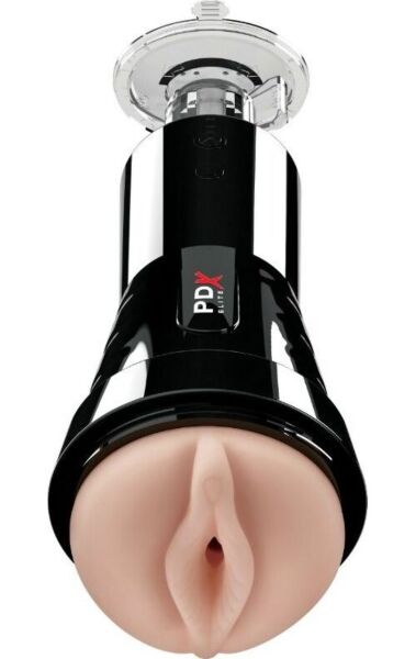 Masturbatore PDX Elite Cock Compressor di Pipedream, con scocca e ventosa