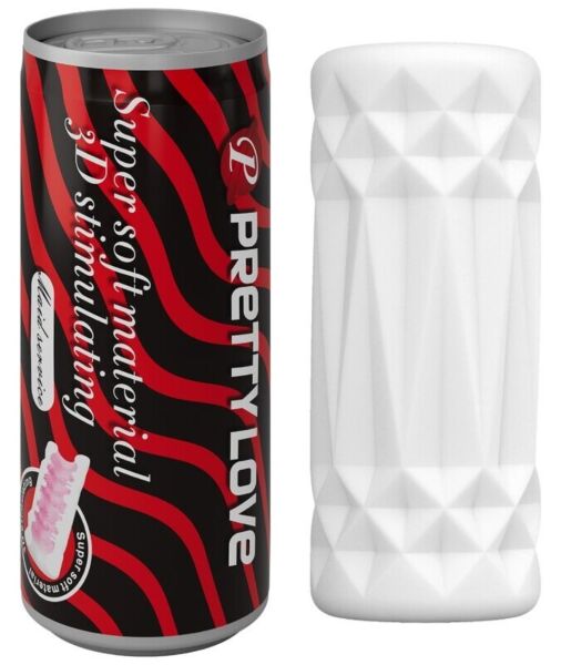 Masturbatore Pretty Love 3D Stimulator Can Model 1, a forma di lattina