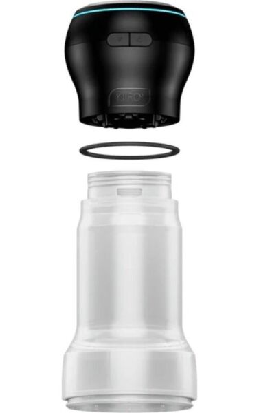 Masturbatore Kiiroo PowerBlow Feel Pocket con il suo dispositivo di aspirazione PowerBlow