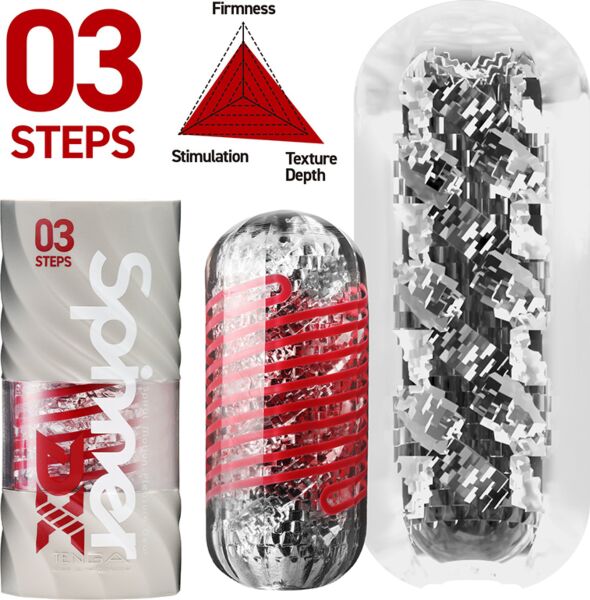 Masturbatore Tenga Spinner DX 03 Steps
