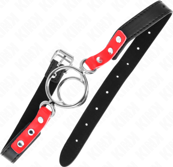 Bavaglio Kink regolabile con anelli multipli