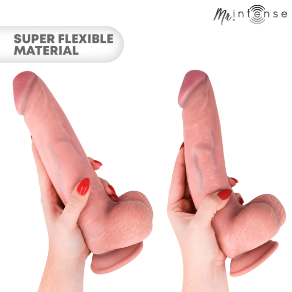 Dildo realistico Mr. Intense Neeson da 27 cm con ventosa e testicoli integrati
