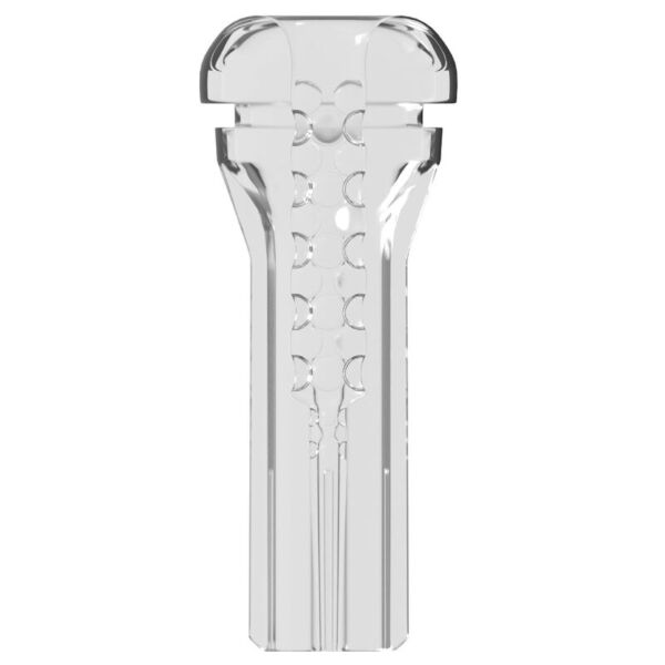 Masturbatore PDX Elite Viewtube XXL trasparente con luce LED