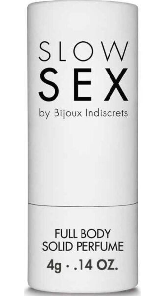 Profumo solido per il corpo Bijoux Slow Sex Full Body Solid al cocco