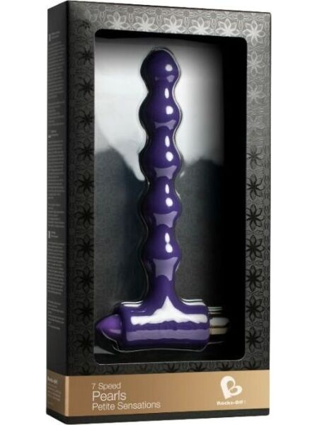 Plug anale vibrante Rocks-Off Petite Sensations Pearls
