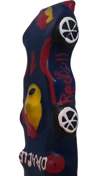 Preservativo decorativo Condomerie F1 Red Bull XL, dipinto a mano