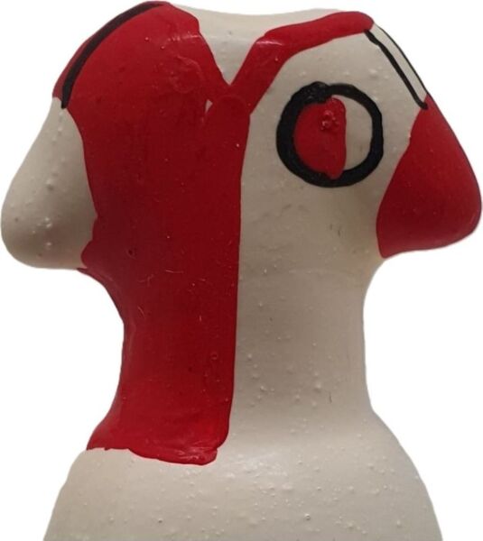 Preservativo scherzoso dipinto Condomerie Feyenoord, decorato a mano